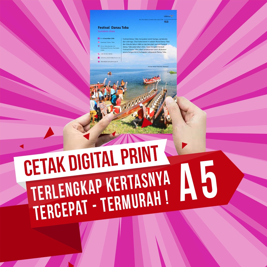 

CETAK PRINT A5 : Grosir Murah Broker Percetakan & UKM - Pilihan Kertas Terlengkap - Warna Tajam