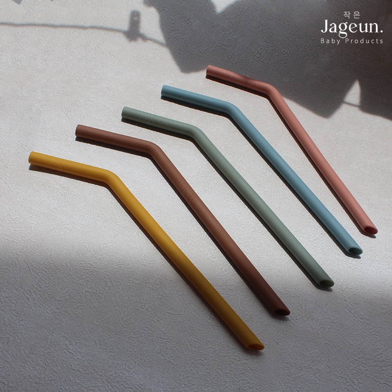 JAGEUN Premium Silicone Toodler Baby and Kids Straw | Sedotan Silicone Silikon Batita dan Anak