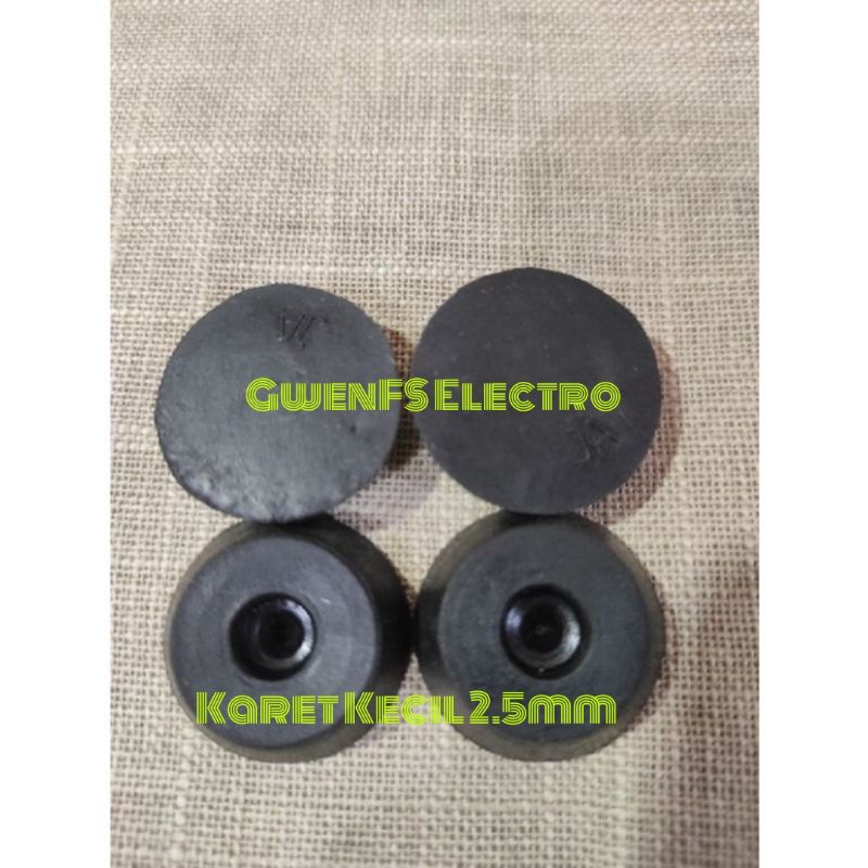 Karet Kaki Amplifier Box  Kaki Karet 25mm dudukan Kulkas, Mesin Cuci, Kompor