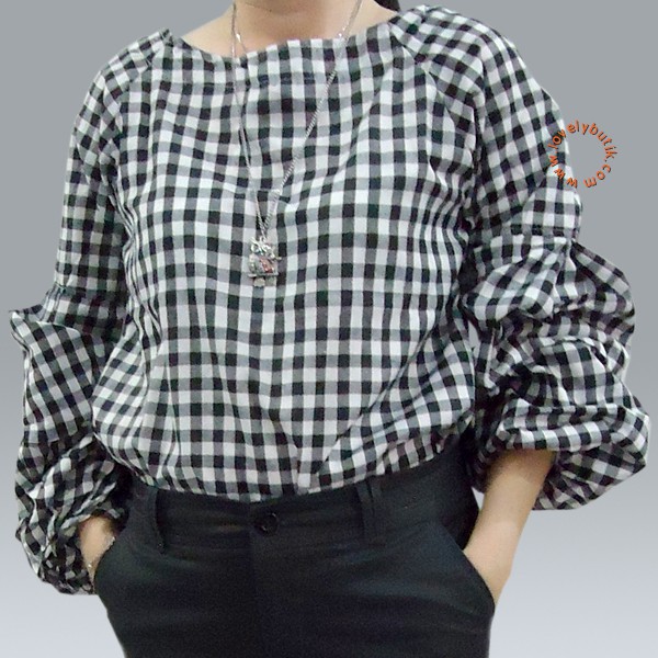 Lovely veronica Long Sleeve Blouse Lengan Panjang