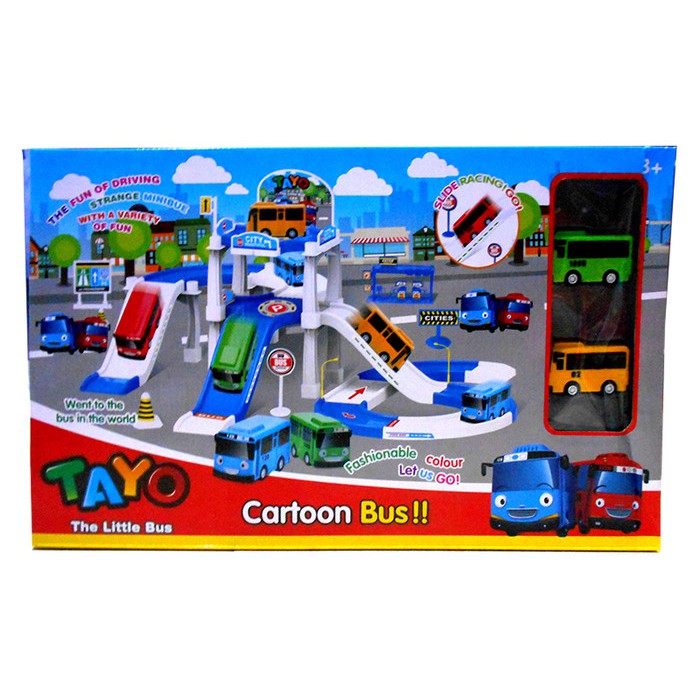 TAYO PARKING AREA ZY 001 - MAINAN LITTLE BUS TAYO