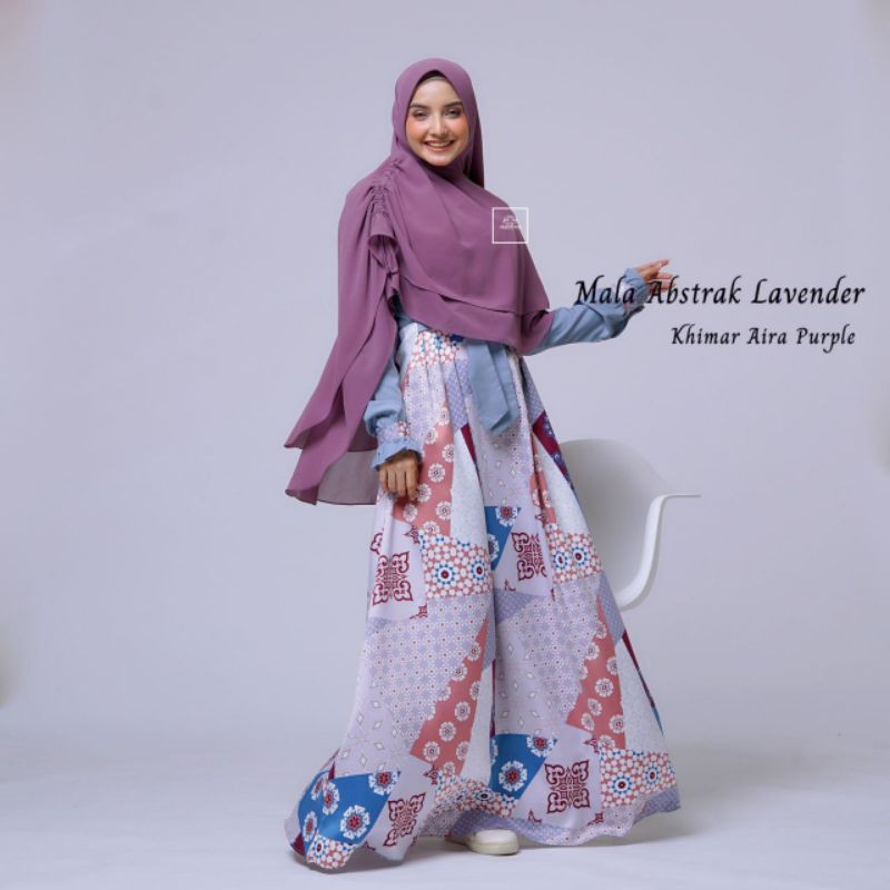 GAMIS MICHAN MALA LAVENDER / GAMIS KATUN MICHAN
