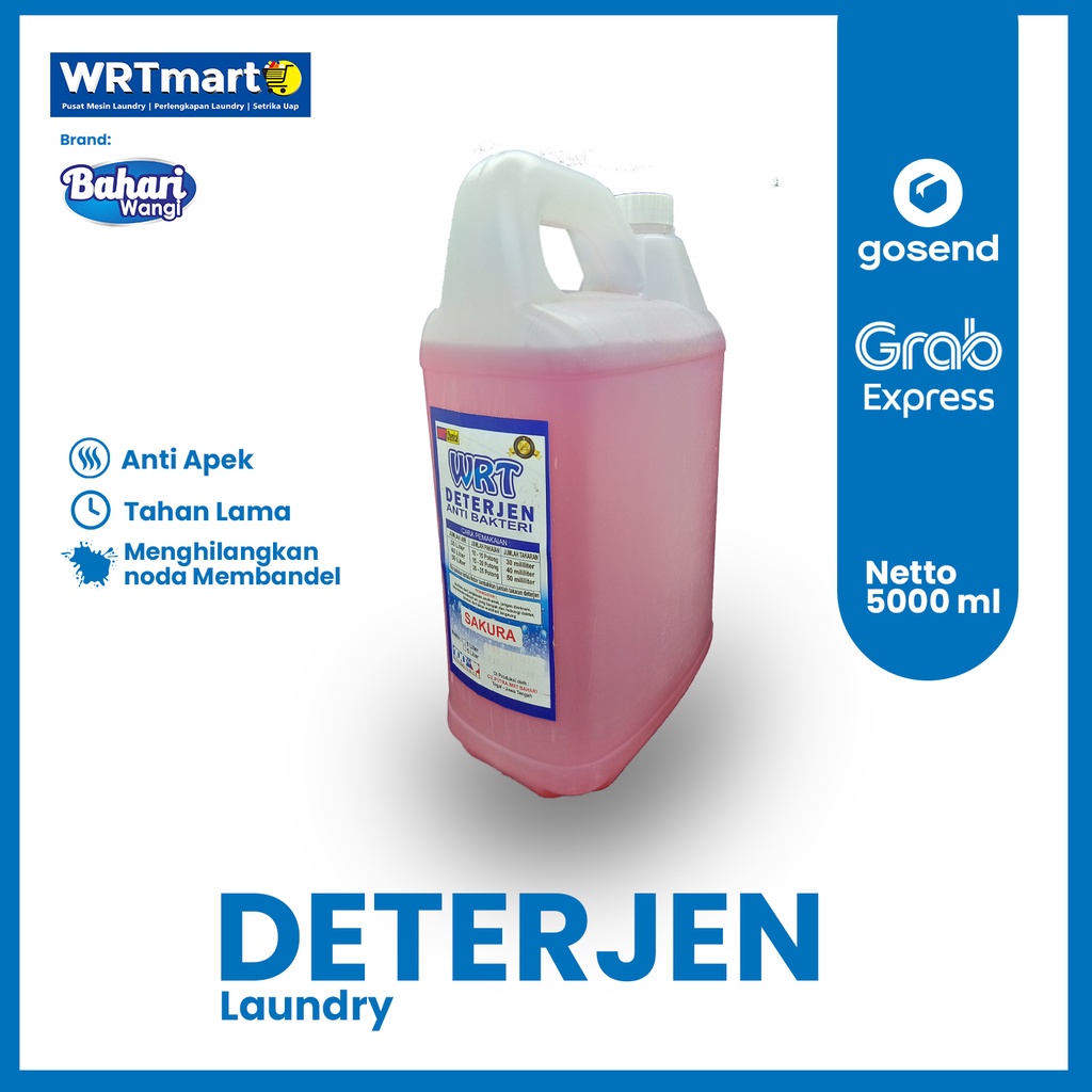 Jual DETERJEN LAUNDRY KEMASAN 5 LITER DETERJEN LAUNDRY MURAH