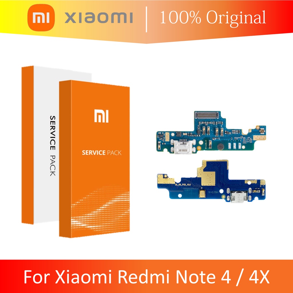 (ORIGINAL 100% XIAOMI) KONEKTOR CHARGER MIC PLUG IN XIAOMI REDMI NOTE 4 / NOTE 4X SNAPDRAGON