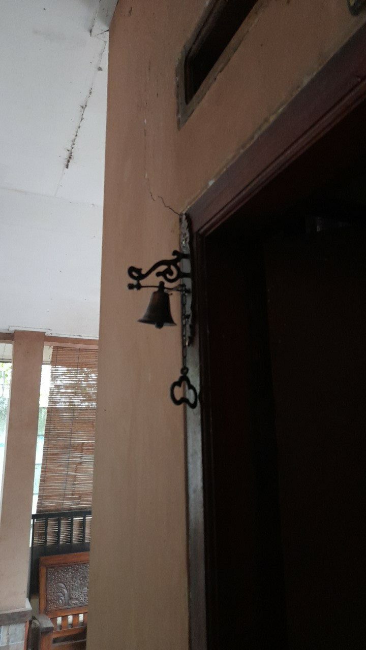 Promo! Bel Lonceng Pintu Rumah Pagar Kuningan Klasik - 1 Lonceng