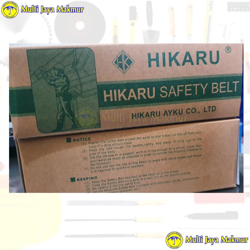 SAFETY BELT HIKARU TALI PENGAMAN SABUK PENGAMAN PINGGANG BODY HARNESS