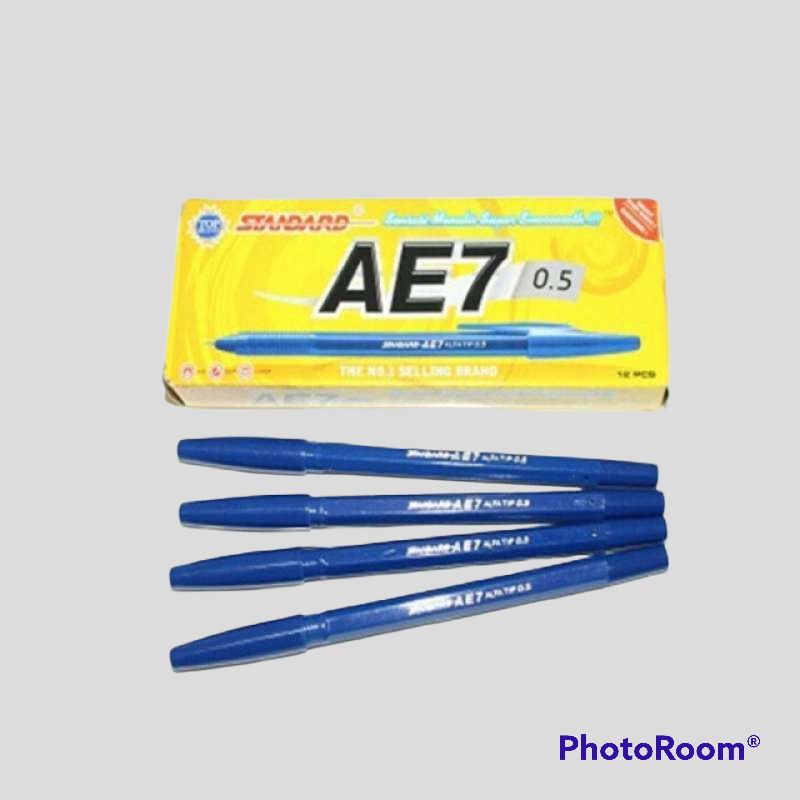 

Standard AE7 pulpen biru (0,5mm)