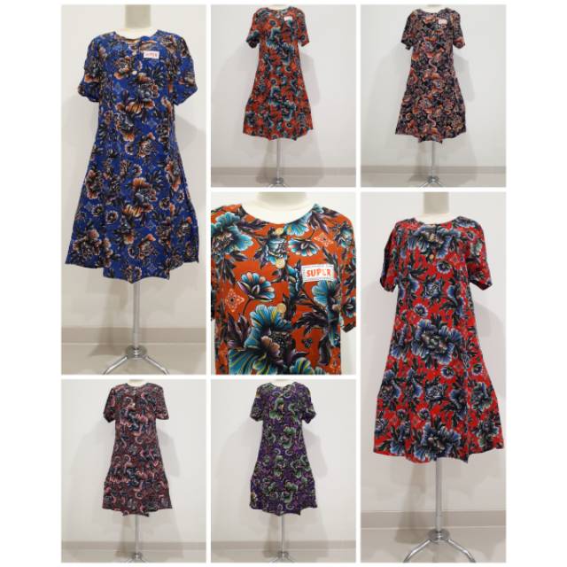 Daster batik kencana ungu simanis Shopee Indonesia Daster batik kencana ungu simanis Shopee Indonesia