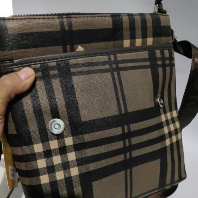 Tas selempang pria impor branded polo chatter L5123 - tas kerja