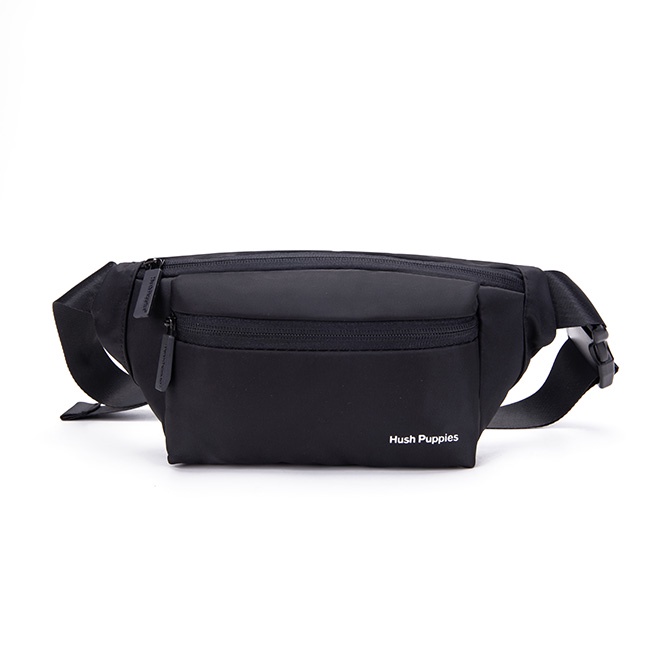 Hush Puppies Tas Pria Waist Bag 2110 Black