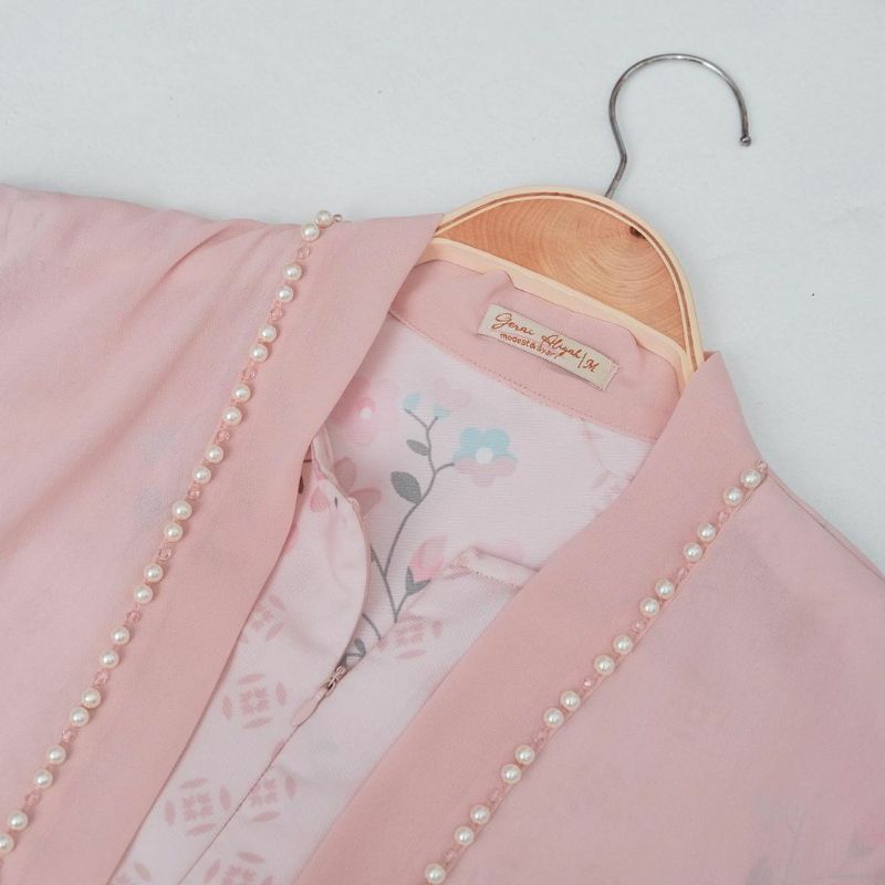 Ready stock Lunara mom set pasmina/square ied series ori by gerai aliyah