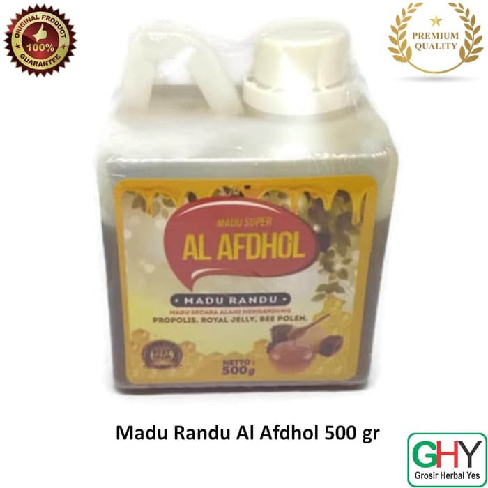 

Madu Super Al Afdhol Murni Randu 500 Gram