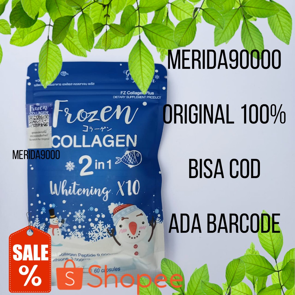 ( BISA COD ) Frozen Collagen Ori Barcode