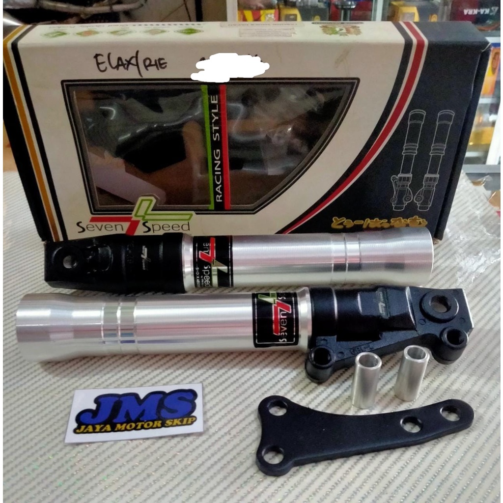 Tabung Shock Absorber Depan - R/T SPEED 7 - Mio 125(M3) / Silver
