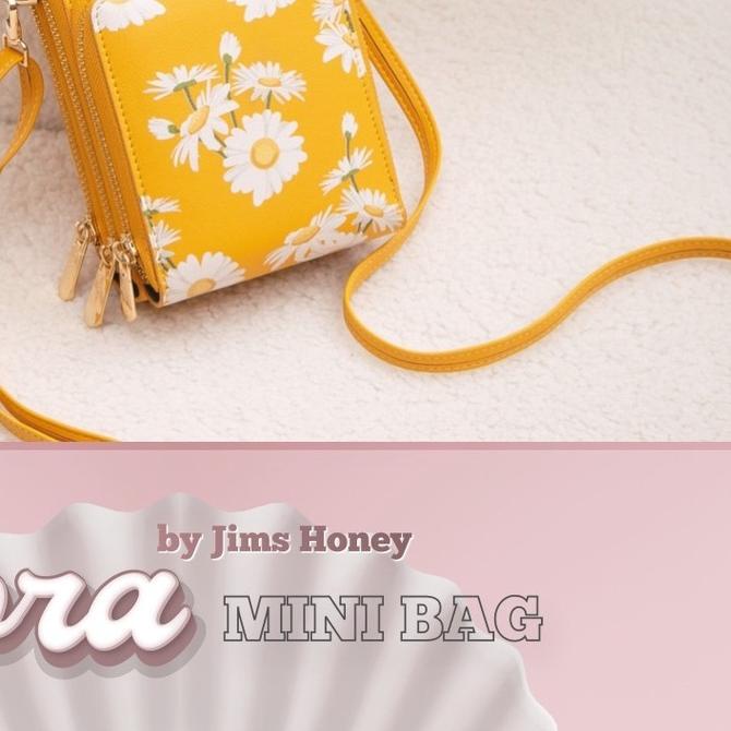 ۝ Jims Honey - Flora Mini Bag Tas Selempang Wanita Sling Bag ♡