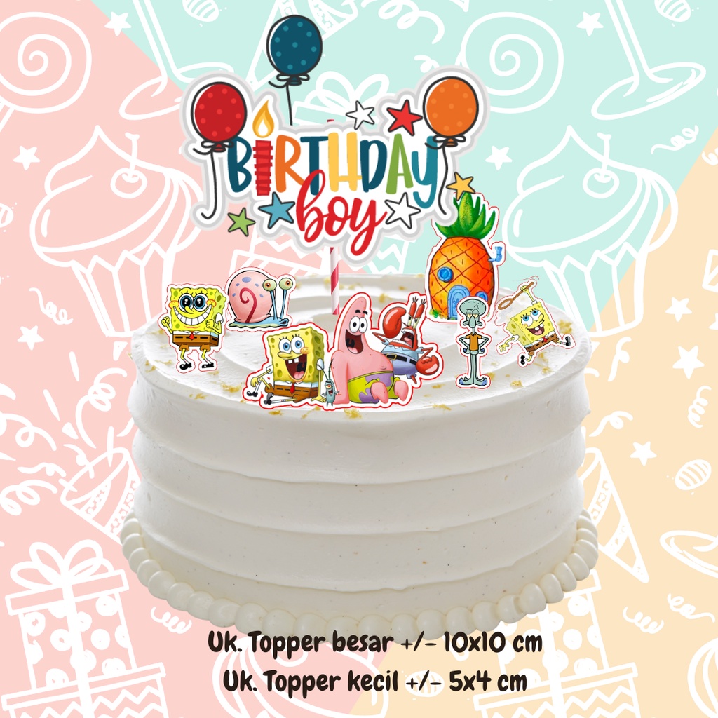 

CAKE TOPPER SPONGEBOB