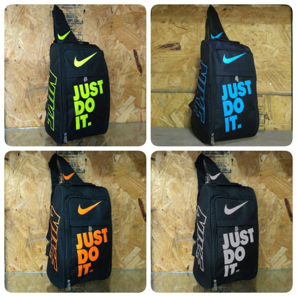 Tas sepatu nike just do it / Sling Bag Tas Sepatu Futsal Bola Nike Tas Sepatu Bola Futsal Grade Ori