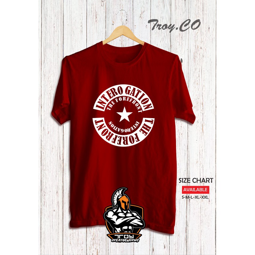 (HOT ITEM) kaos/tshirt/gildan/24s/sablon/custom/converse/distro -Troy.co  -screen