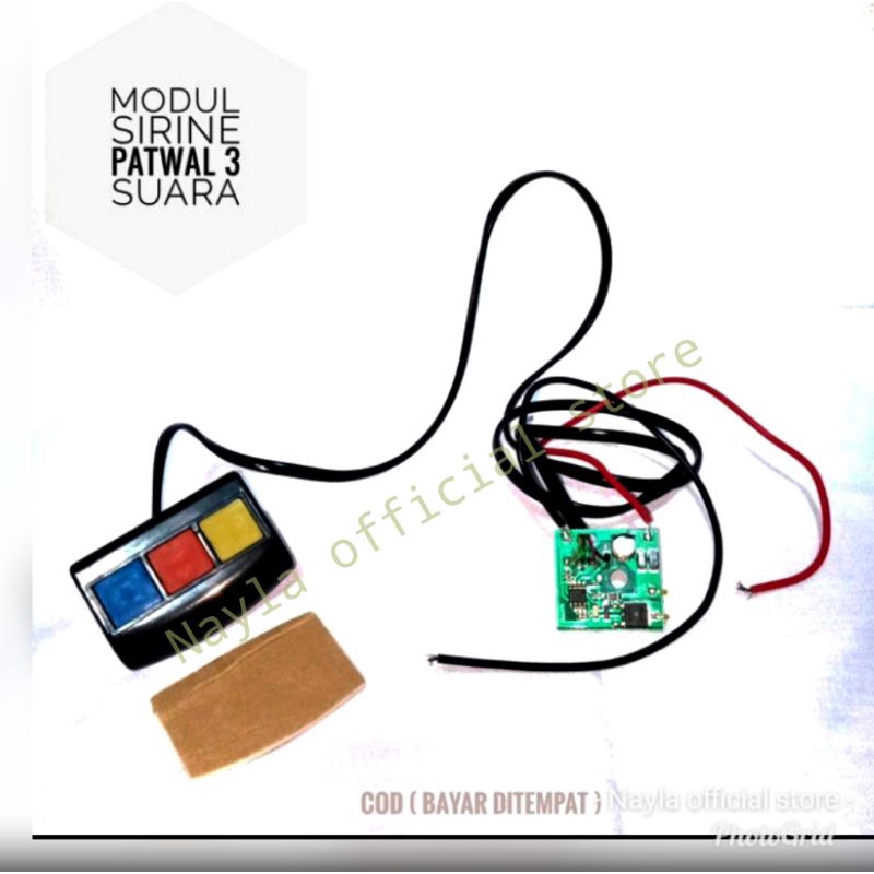 Mesin Kit IC Sirine 3 Suara // Sirine toa 3 suara Motor mobil