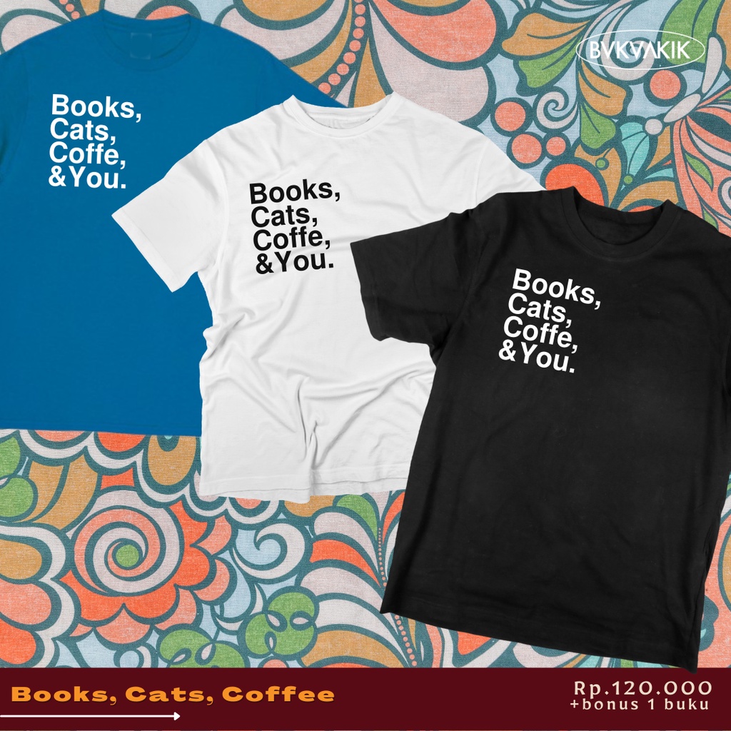 Kaos Books, Cats, Coffe &amp; You