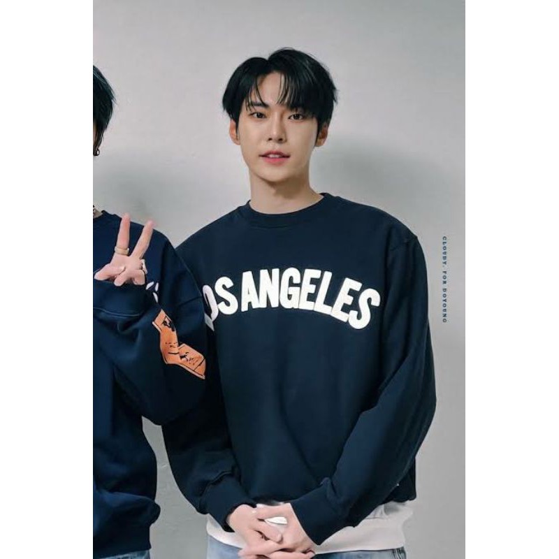 Basic Sweater NCT Doyoung Style Los Angeles