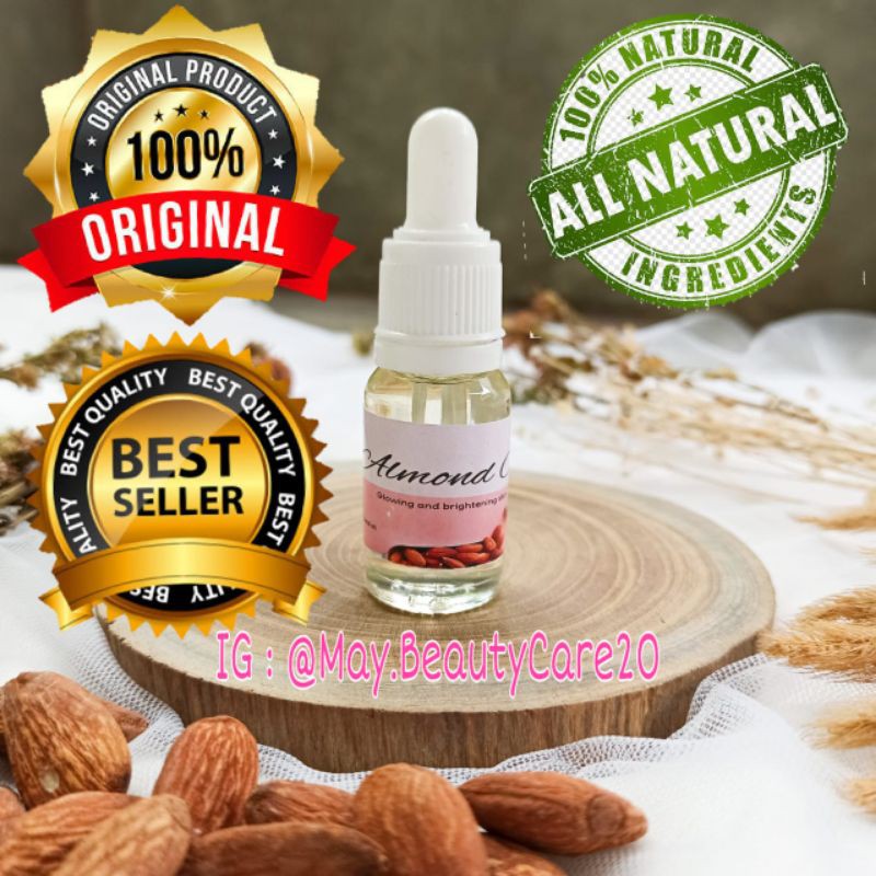 Jual Almond Oil Original 10ml 100 Pure Natural Ingredients