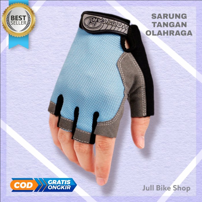 sarung tangan sepeda not pearl izumi taffsport setengah jari bukan gel glove half gloves separuh jari olahraga