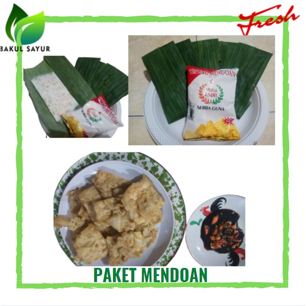 

PAKET MENDOAN/TEMPE/CEMILAN/LAUK