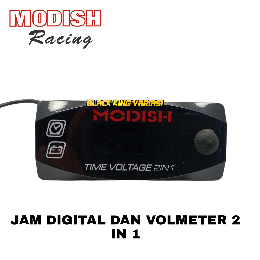 Jam Digital Dan Volmeter 2 in 1 Waterproff 12 NMAX.PCX.MIO.VARIO DLL