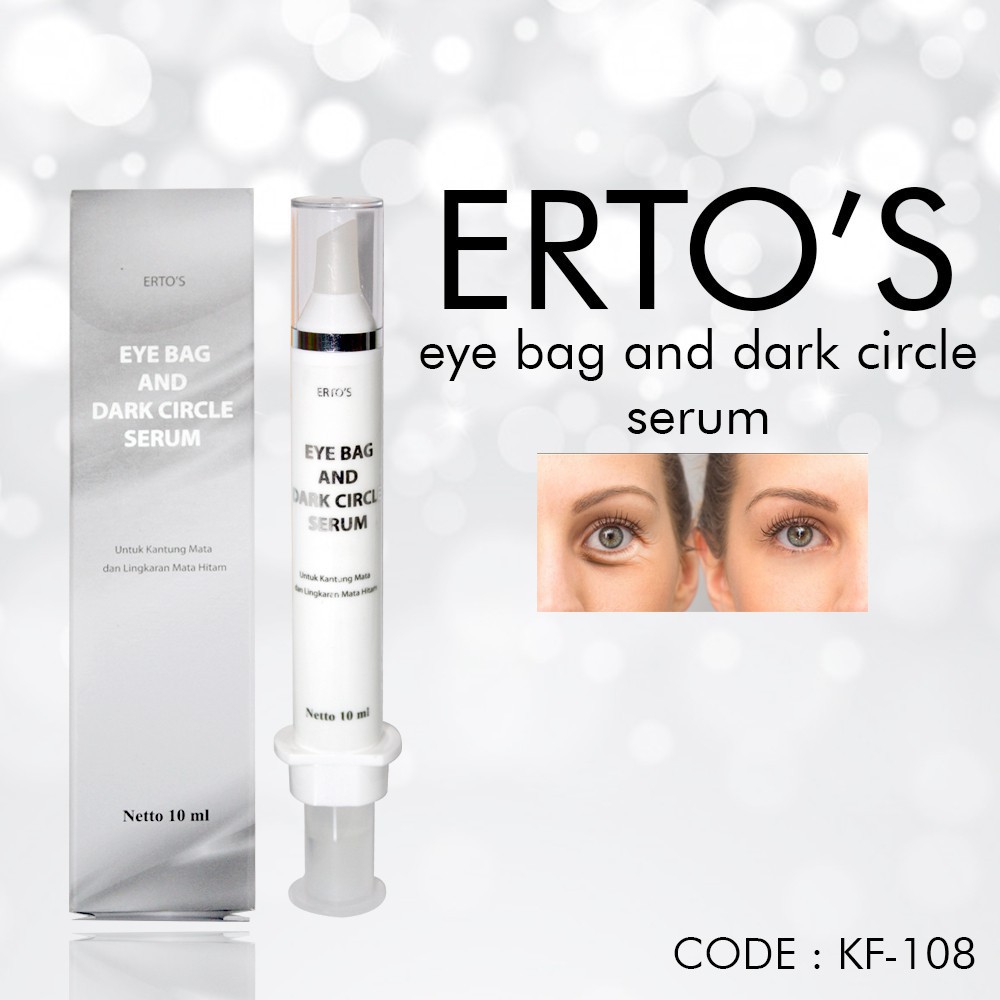 [Ori] Eye Bag Dark Circle Serum Ampuh Mengatasi Kantong Mata Panda Hanya dalam 2 Minggu BPOM