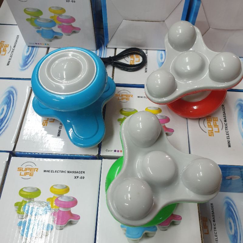 Alat pijit mimo mini kepala badan leher getar wanita murah portable massager elektrik