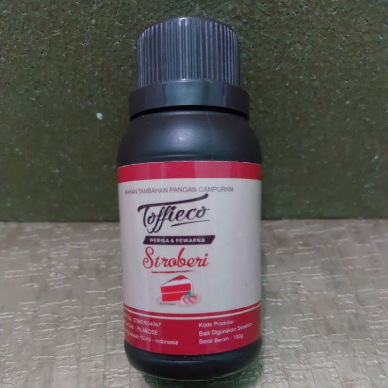 

Toffieco perisa dan pewarna Stroberi 100gr