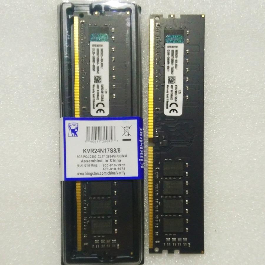 Kingston Original Ram PC Komputer 4GB / 8GB / 16GB DDR4 2666mhz / 3200mhz Longdim