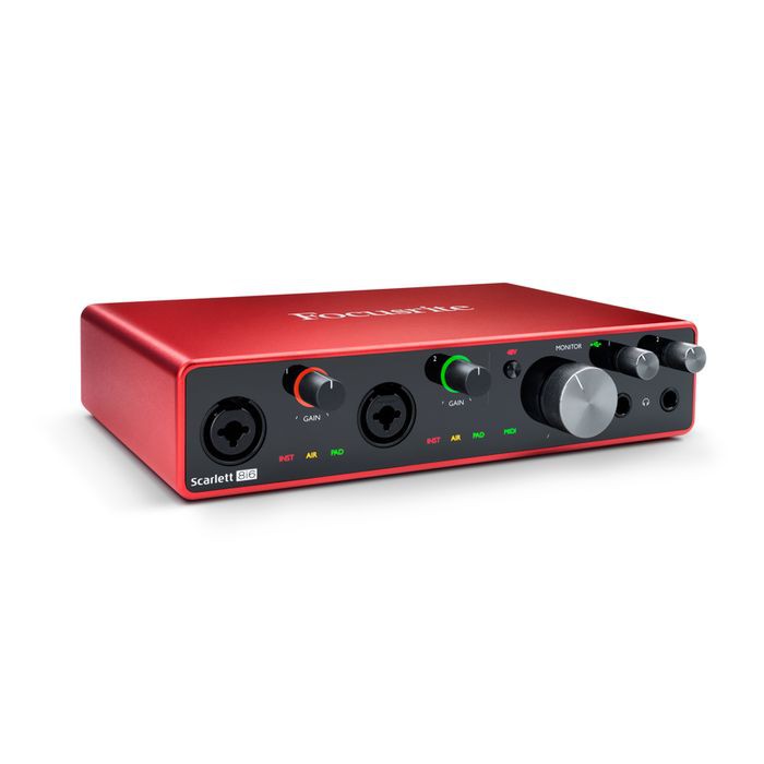 Soundcard Focusrite Scarlett 8i6 3rd Gen USB Audio Interface Original Kairos