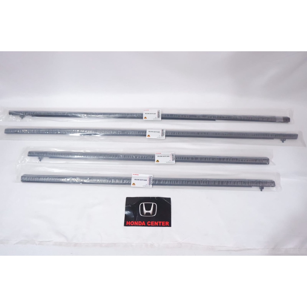 weather strip moulding pelipit kaca pintu bagian luar honda freed 2010 2011 2012 2013 2014 2015