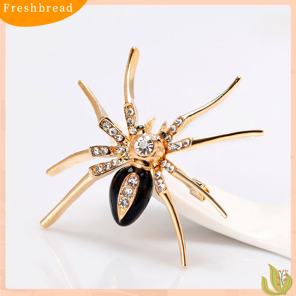 [ TERLARIS]Fashion Spider Gift Women Collar Brooch Pin Clip Scarf Wedding Party Jewelry