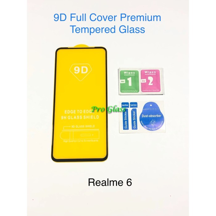 REALME 6 / REALME 6 PRO 5D 9D Full Cover Magic Glass Premium Tempered Glass