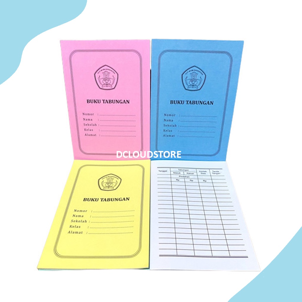 

Buku Tabungan SPP Iuran Sekolah Siswa