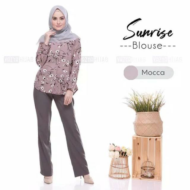 Blouse motif Sunrise (BUY 1 GET 1)