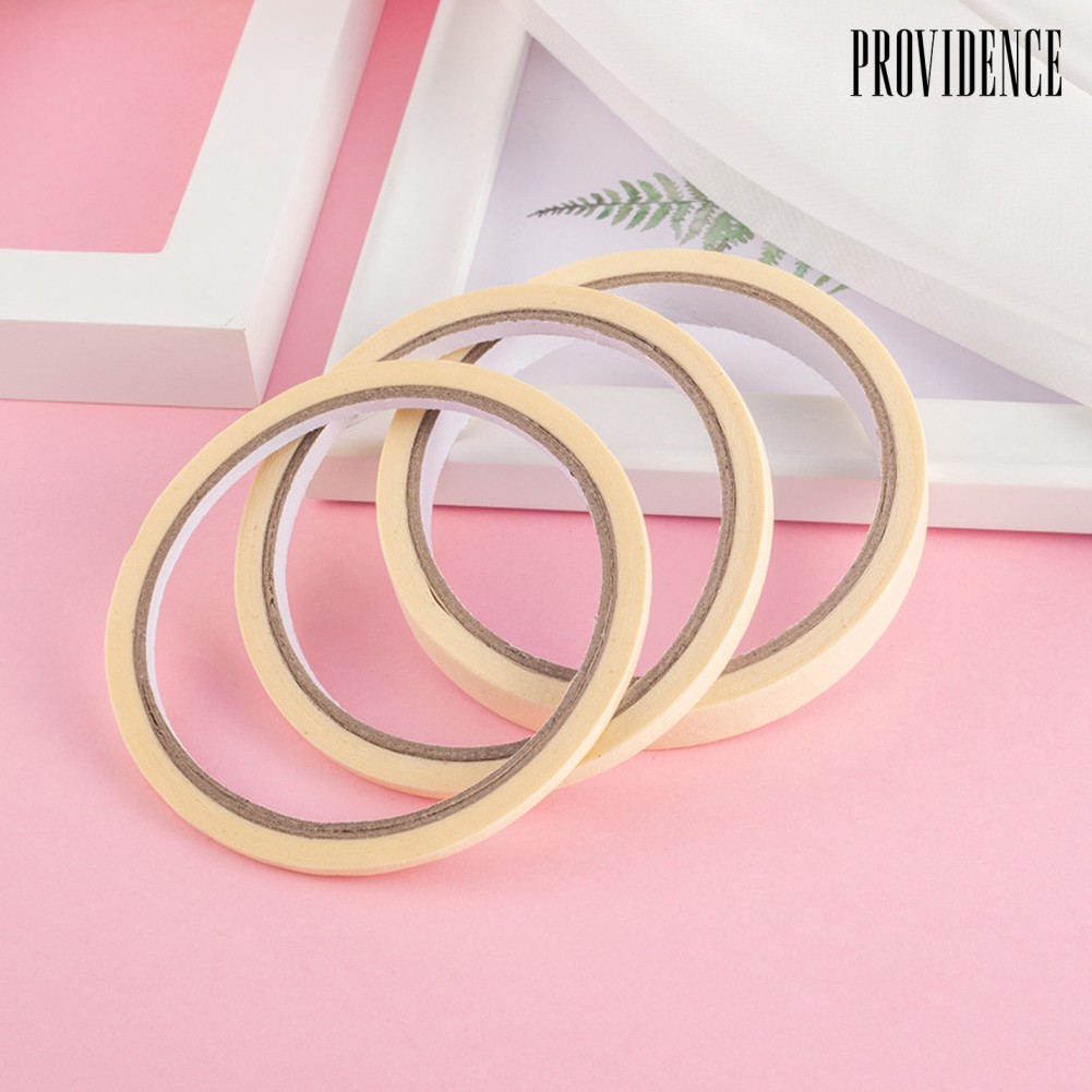 Providence 3 Gulung Stiker Tape Motif Garis-Garis Untuk Dekorasi Nail Art/Manicure