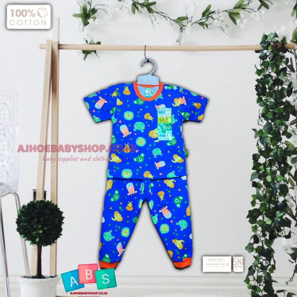 3 PCS | MOM'S GIFT KATUN ASLI 100 % Setelan Baju Pendek Celana Panjang SETELAN  MOM'S GIFT mirror velvet art 258