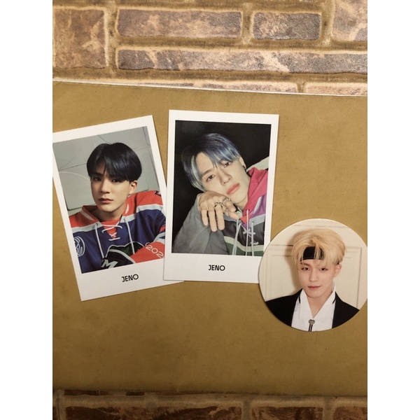 CIRCLE CARD JENO BOOM POLAROID JENO 90S LOVE