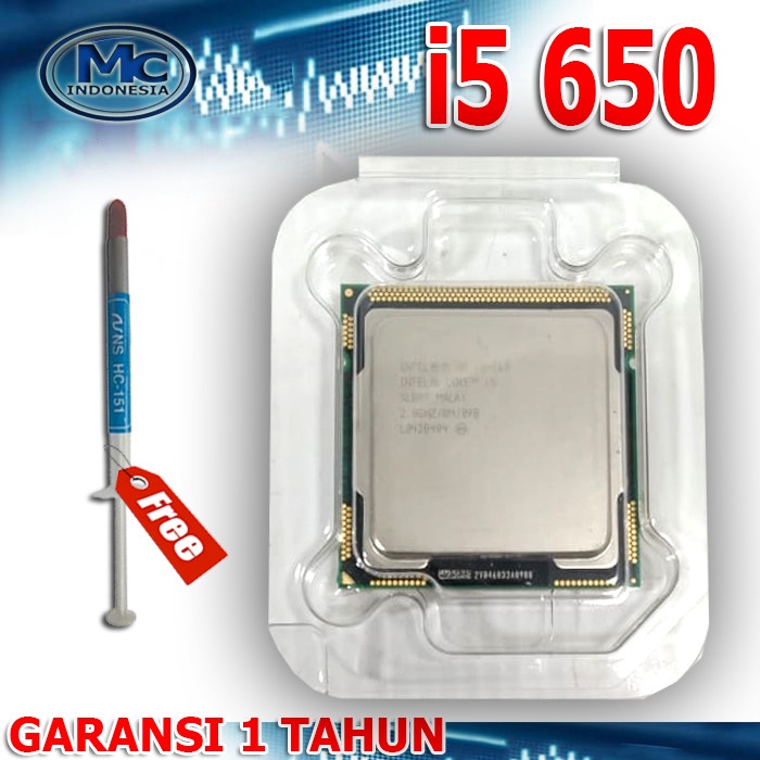 Processors Intel® Core™ i5 650 3.20 GHz Socket 1156