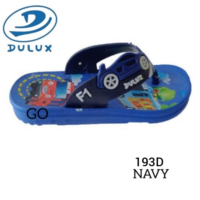 gof DULUX 193 D Sandal Jepit Anak terbaru Warna Warni Karakter Tayo