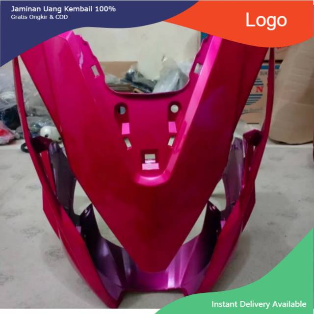 Tameng depan beat Fi new all esp pink