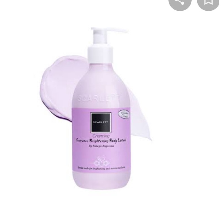 body lotion scarlet