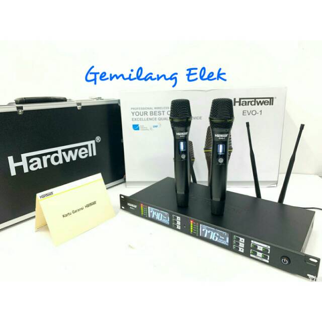 Mic Wireless HARDWELL EVO - 1 Multi Channel HARDCASE