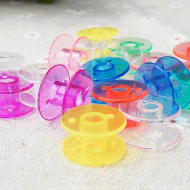 Spool /Bobbin /Palet / Spul Plastik warna warni