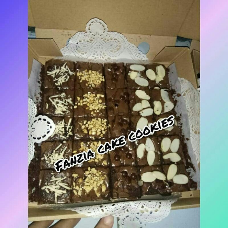 

brownies fudgy uk 20x20cm
