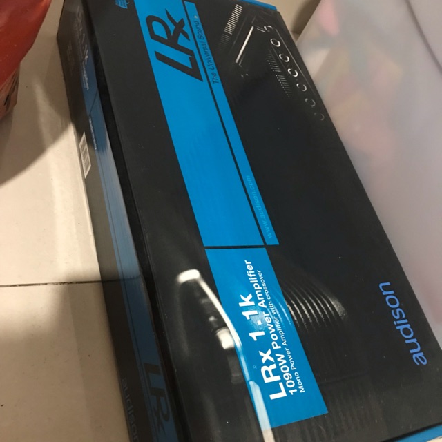 Preloved power monoblock audison lrx 1.1K